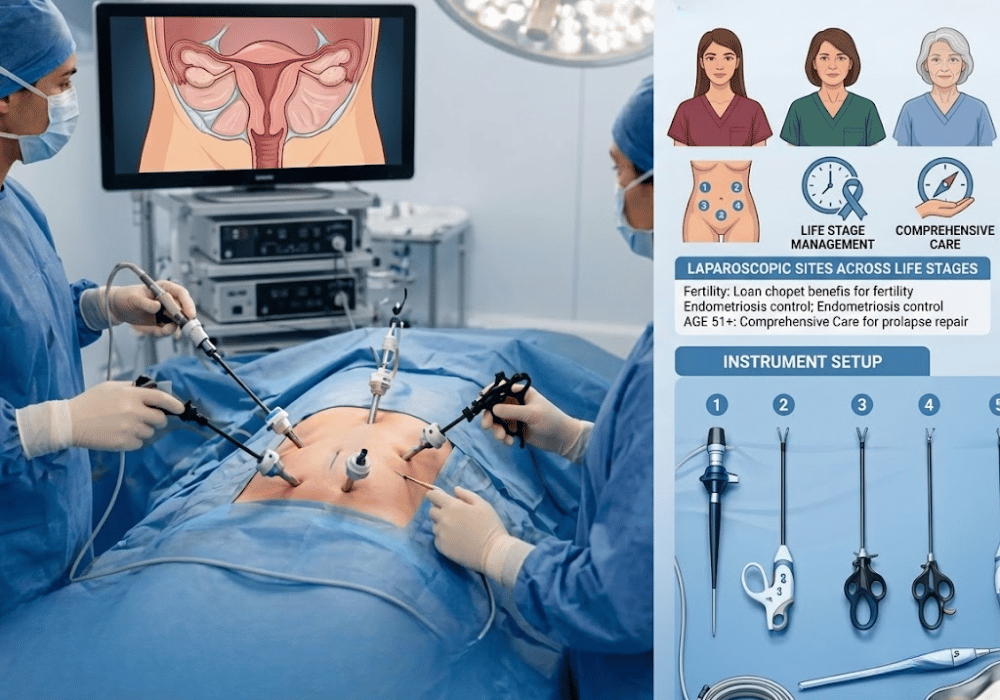 Advanced Laparoscopic (Keyhole) Gynaecological Surgery